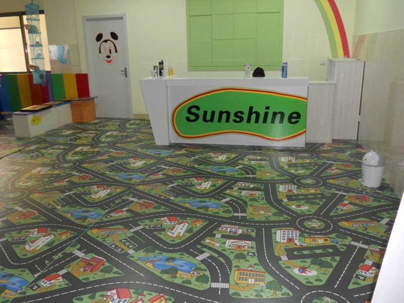 山東章丘幼兒園兒童地板鋪裝 山東章丘婦女兒童活動(dòng)中心金腦早教兒童地板