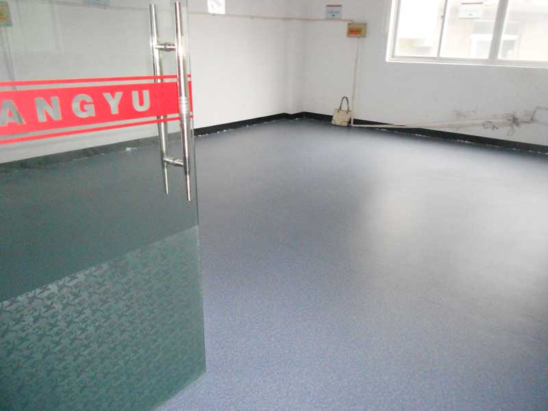 天津辦公室地板膠鋪裝效果 天津辦公室地板膠