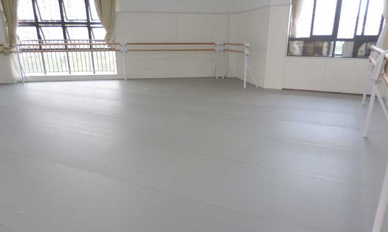 舞蹈房裝修時，舞蹈地膠該如何選擇？