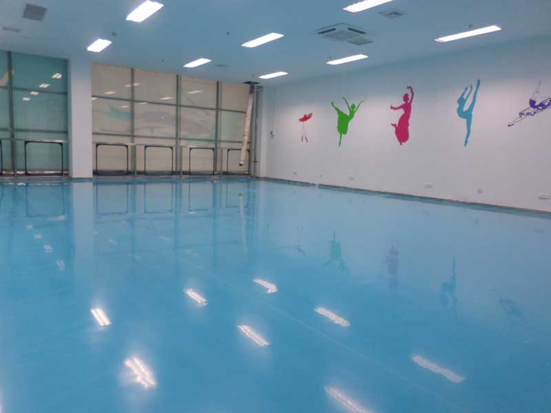 舞蹈教室專用地板圖片 舞蹈地板的維護(hù)是非常重要的