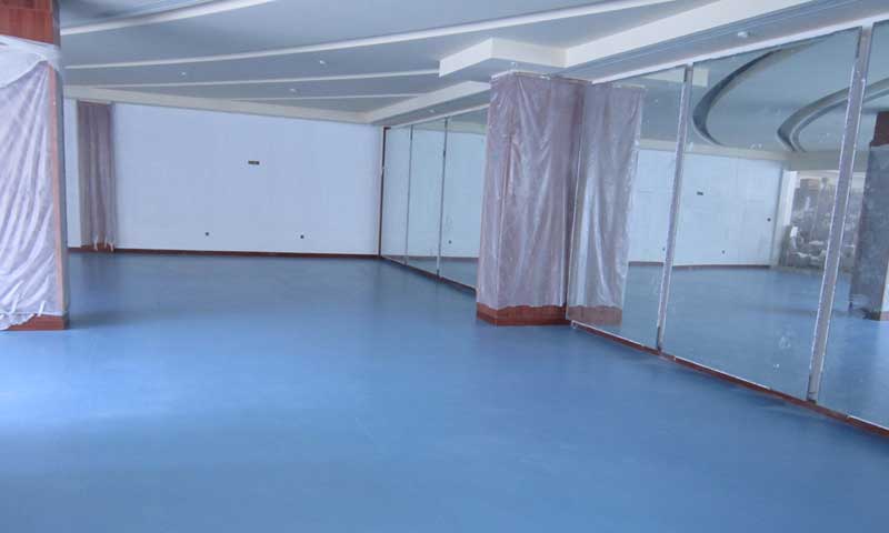 海南健身房地膠 海南省國(guó)信龍沐灣投資控股有限公司健身房地板