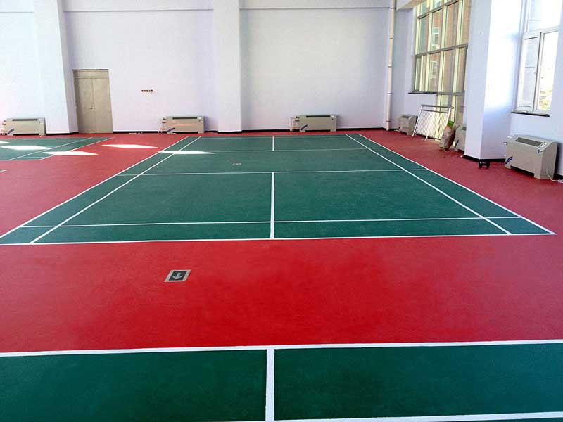 籃球運(yùn)動地板圖片 什么樣pvc地板適合用在籃球館