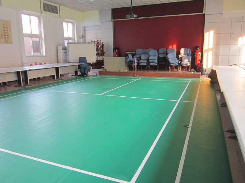 羽毛球地板 羽毛球館地板結構以及特點介紹