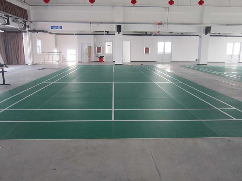 羽毛球場(chǎng)塑膠地板 羽毛球場(chǎng)地塑膠地板有哪些種類